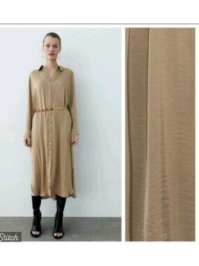 zara asymmetric voluminous dress InWeave Lemon Yellow Floral Asymmetrical Dress M for Women main image 1